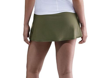 Теннисная юбка Nike Victory Dri-Fit Straight - medium olive/white