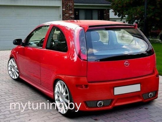 Задний бампер EXCELLENT Opel Corsa C