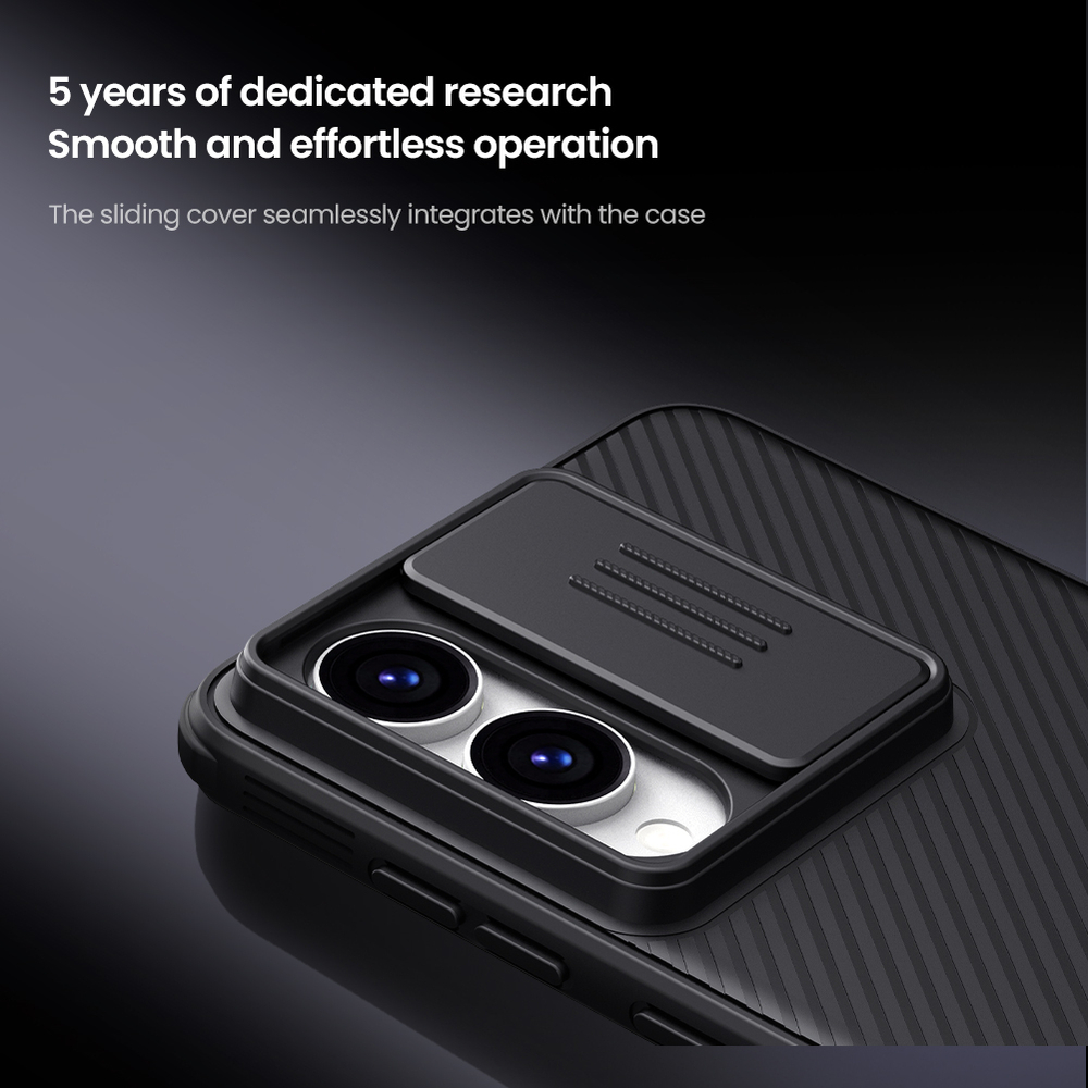 Чехол c поддержкой MagSafe для смартфона Samsung Galaxy S25 Edge от Nillkin серия CamShield Pro Magnetic Case