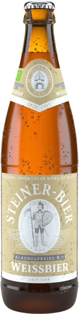 Пиво Штайнер Безалкогольное Био Вайссбир / Steiner Alkoholfreies Bio Weissbier 0.5 - стекло