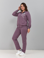 Костюм с брюками Кбфп-584/баклажан