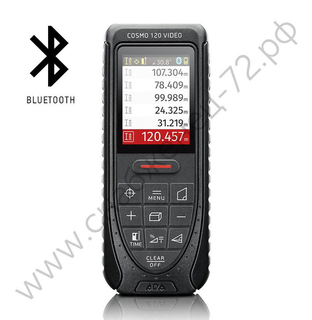 Лазерная рулетка с цифровым визиром ADA COSMO 120 Video