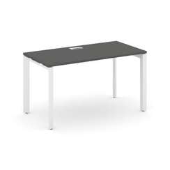 Style Project Стол письменный SN-59P.SP-013 Антрацит/Металл Белый/Белый Заглушка 1380*700*750