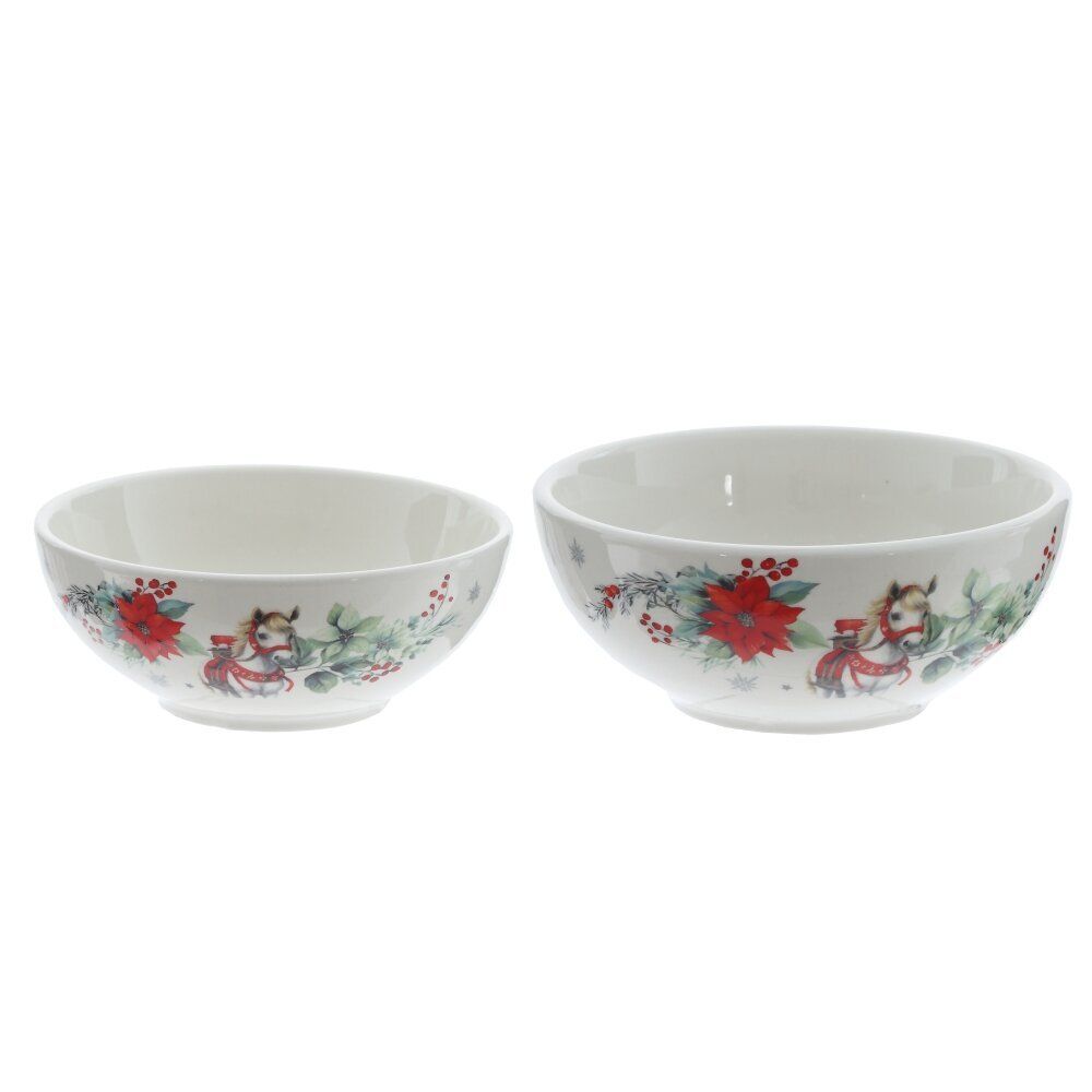 GAEM Набор из 2 шт: Салатник "Лошадь", 260/150 мл, L11 W11 H4/4,5 см