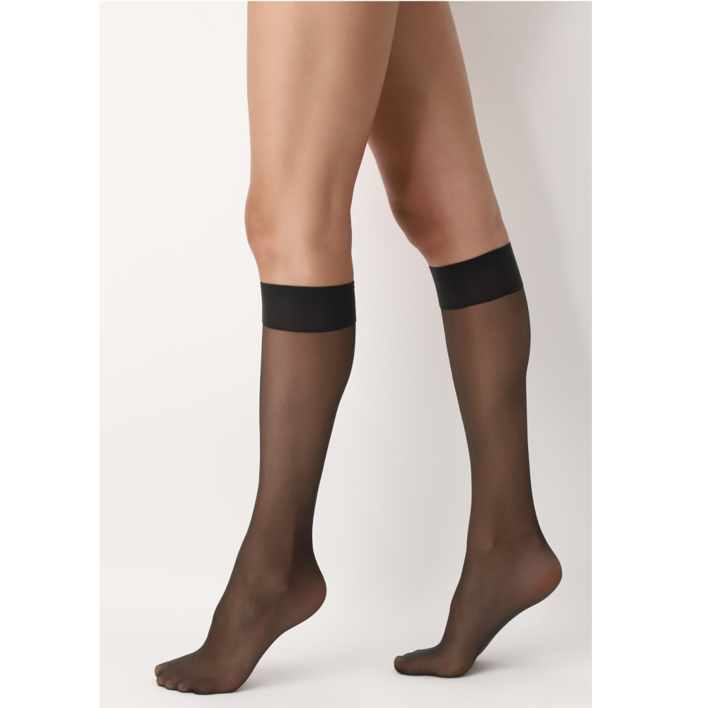 Женские гольфы темно-серые OROBLU Dolcevita, 20 ден Elegance&Comfort VOBC01054