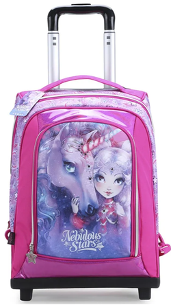 Рюкзак школьный для девочек Nebulous stars, серия Nebulia (2в1, выдвижная ручка)