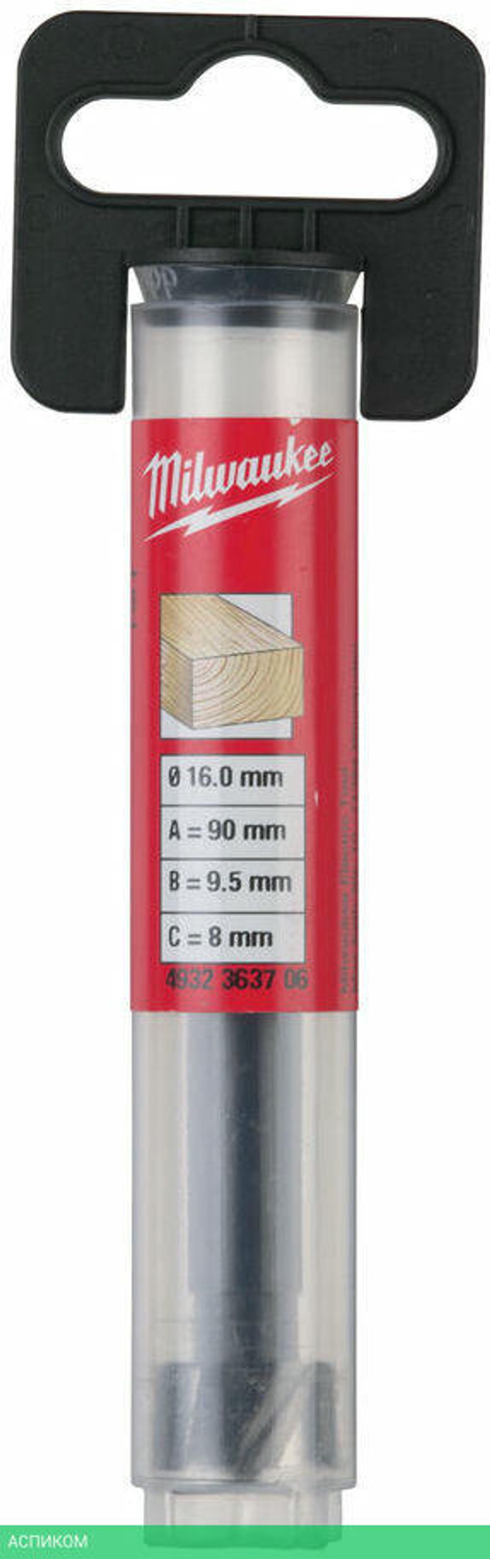 Сверло Milwaukee Forstner 16x50/90мм (4932363706)