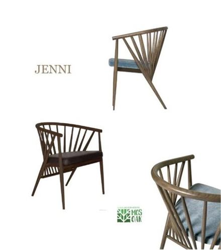 Стул Jenni из массива дуба