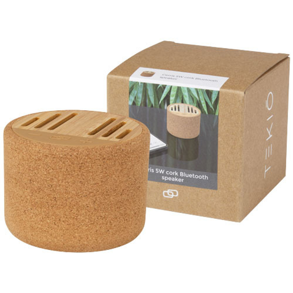 Bluetooth®-колонка Cerris из пробкового дуба мощностью 5 Вт