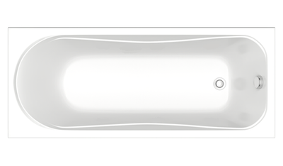 Ванна акриловая BAS Атланта 1700х700 с каркасом