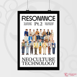 Постер А4 - NCT - RESONANCE pt.2 (Departure ver.)