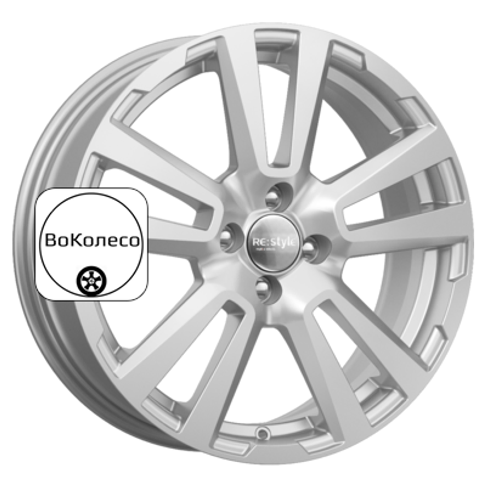 6,5x17/4x100 ET43 D60,1 КС874 Сильвер K&K