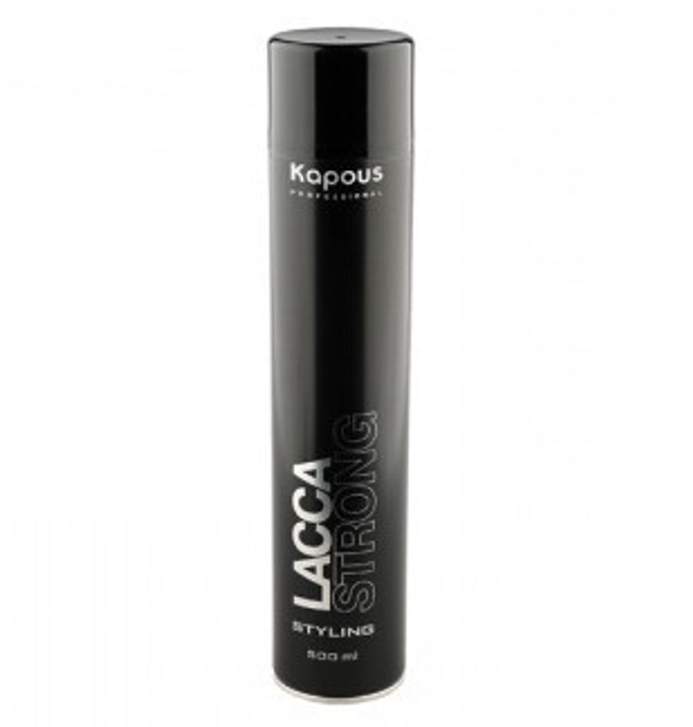 Kapous Professional Styling Лак для волос, аэрозольный, сильная фиксация, 500 мл