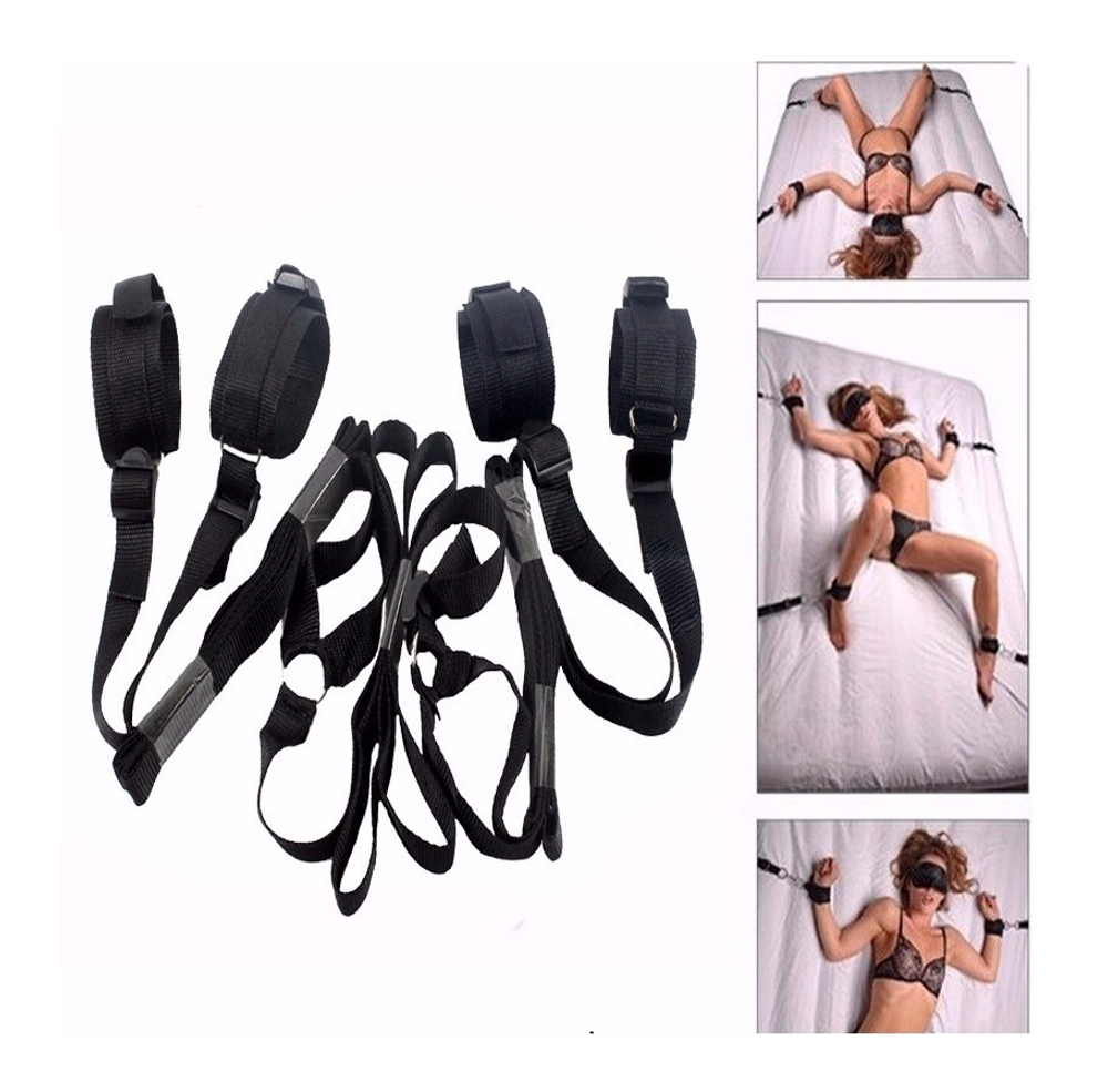 Комплект бондажный черный