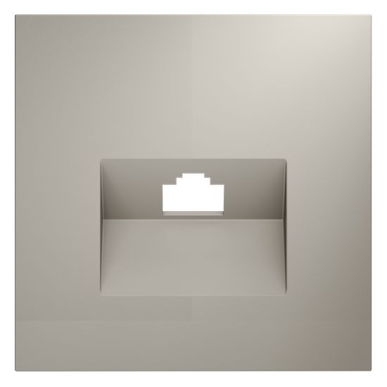 Накладка для розетки компьютерной RJ45 кат.6, S70 (кашемир)