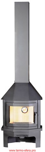 Камин МЮНХЕН ПРИСТЕННО УГЛОВОЙ КОМПАКТ графит