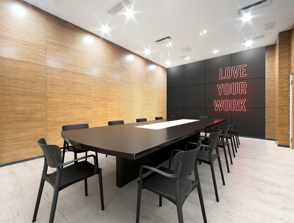 Кресло пластиковое Siesta Contract  Loft, черный