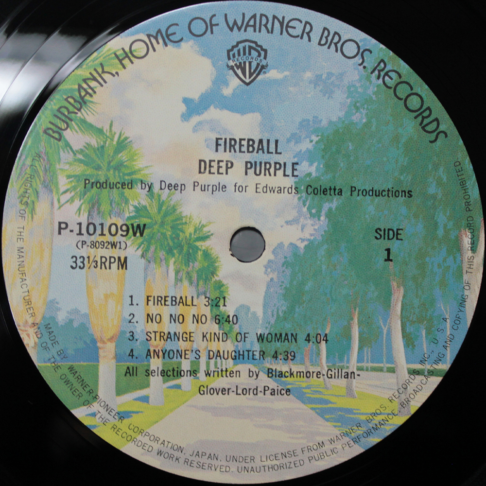 Deep Purple / Fireball (LP)