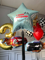 Набор шаров "Гонки" дизайн № 6