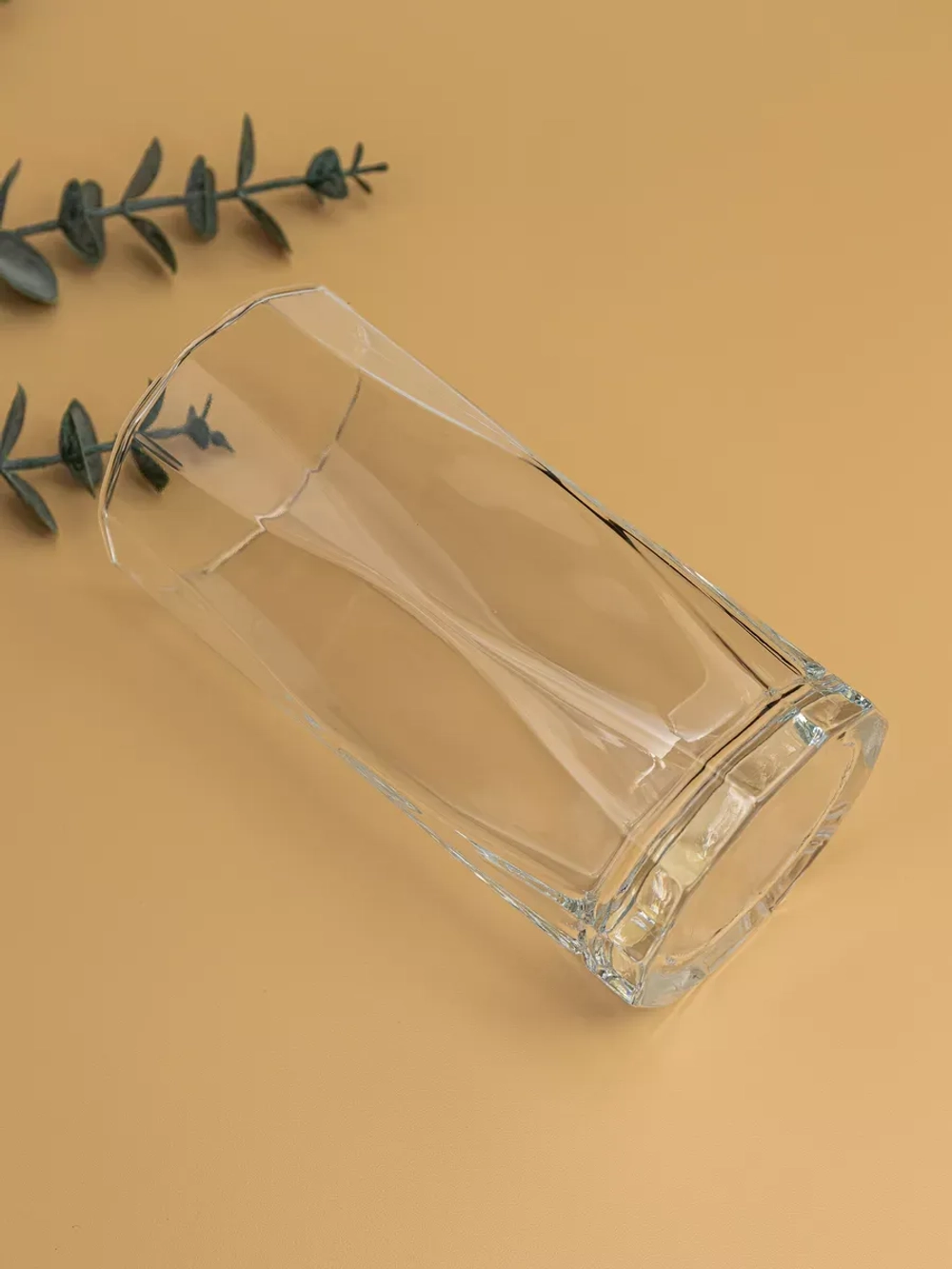 Набор изогнутых бокалов для воды, 450 мл, 6 шт. прозрачные