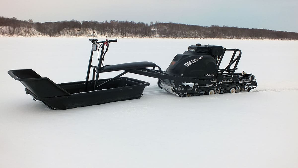 Мотобуксировщик ТОФАЛАР 500 с модулем Толкач