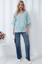 Блузка Мила (мята) Б11-132 Nikol
