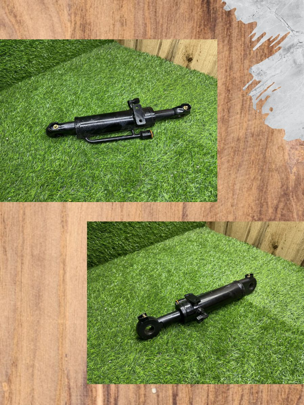 Гидроцилиндр отвала( Толкающий цилиндр лопаты) для мини-экскаватора Rippa