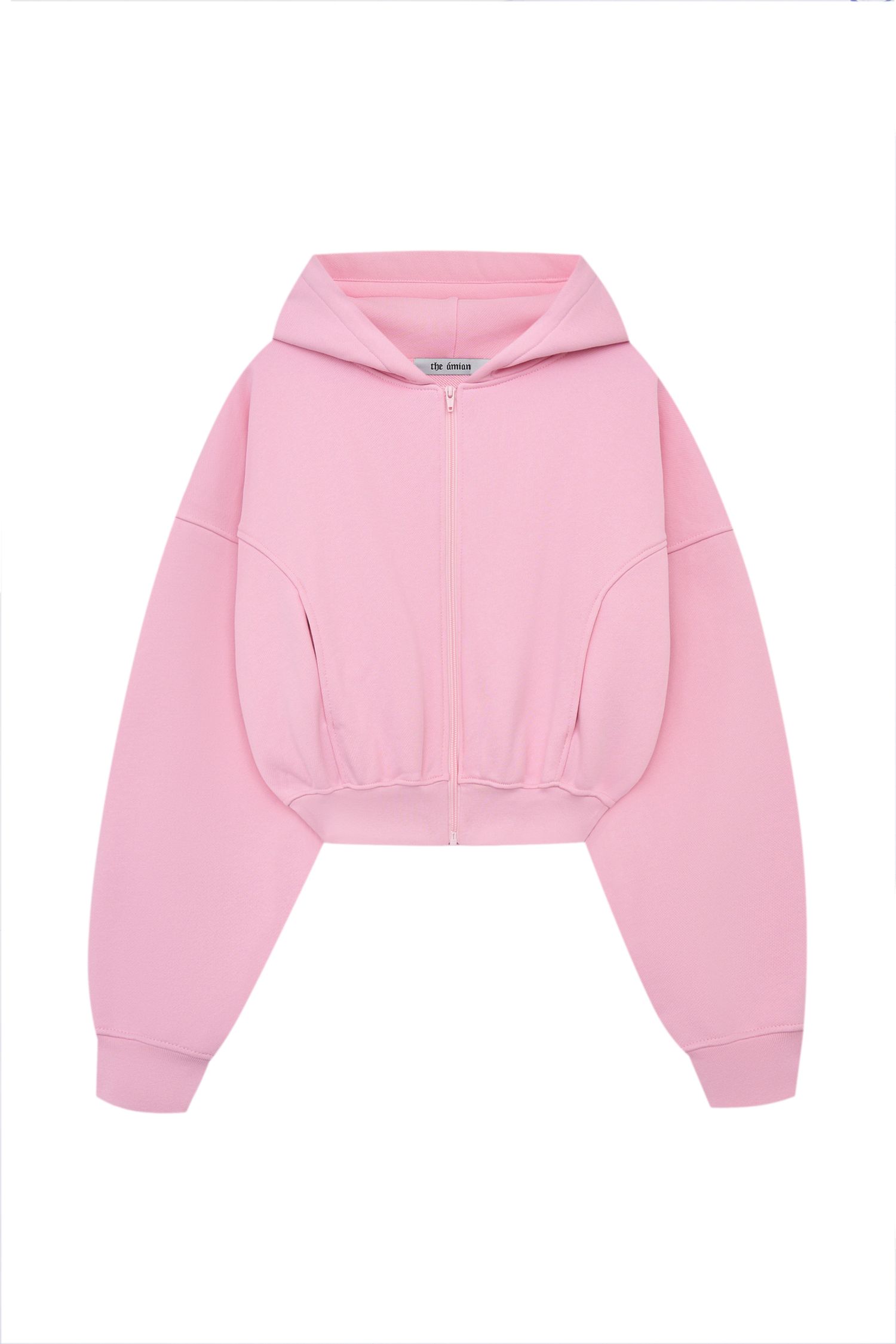 zip-худи, powder pink