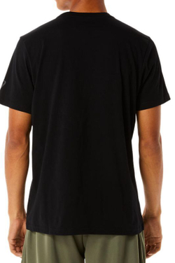 Футболка мужская теннисная Asics Tiger Tee - performance black/Графит grey