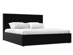 Кровать интерьерная Кариба 200, Черный, Экокожа, 108379