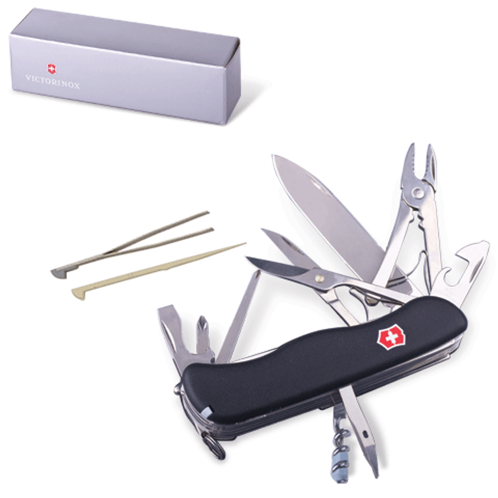Нож Victorinox Workchamp черный, 0.9064.3