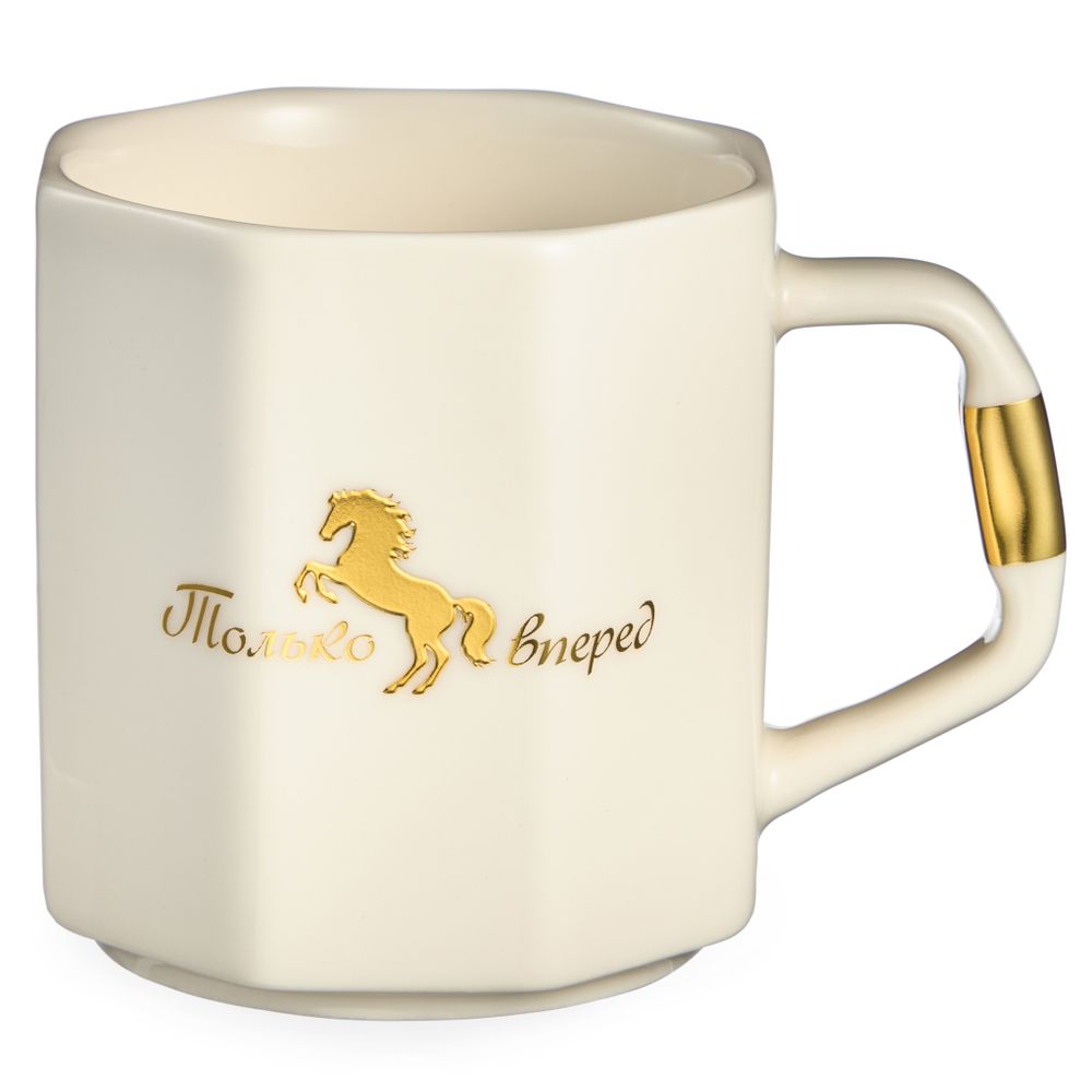 КРУЖКА LEFARD "ТОЛЬКО ВПЕРЕД" 340МЛ