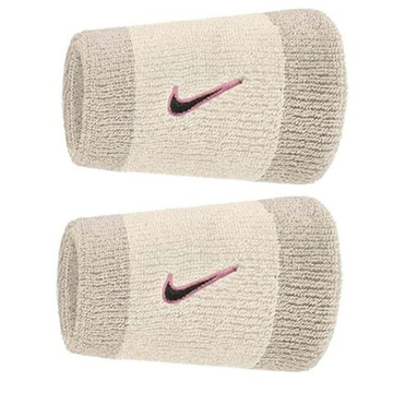 Напульсник теннисный Nike Swoosh Double Wide 2P - cappuccino