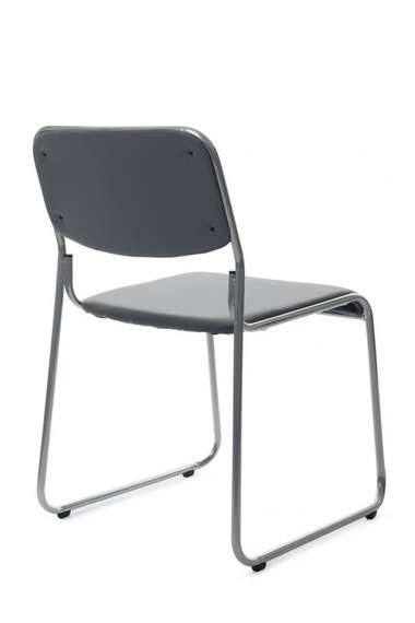 Кресло Nix RCH OMKL-01 Серый/Металл окрашенный Хром