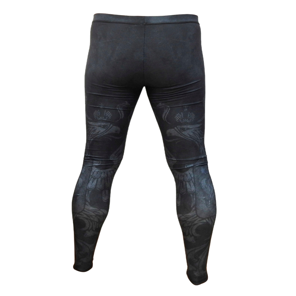 Лосины мужские Rusco Sport BLACK HERB взрослые