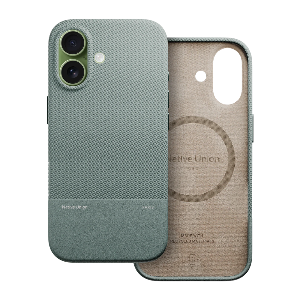 Кожаный чехол MagSafe Native Union (Re)Classic Case для iPhone 17 Гибридный чехол из экокожи с зернисто-текстурированным контрастом и вырезом для Контроллера камеры