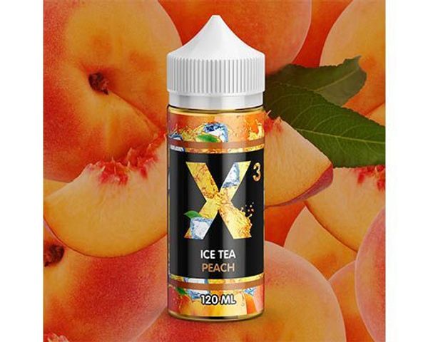 Купить X-3 ICE TEA - Peach 120 мл