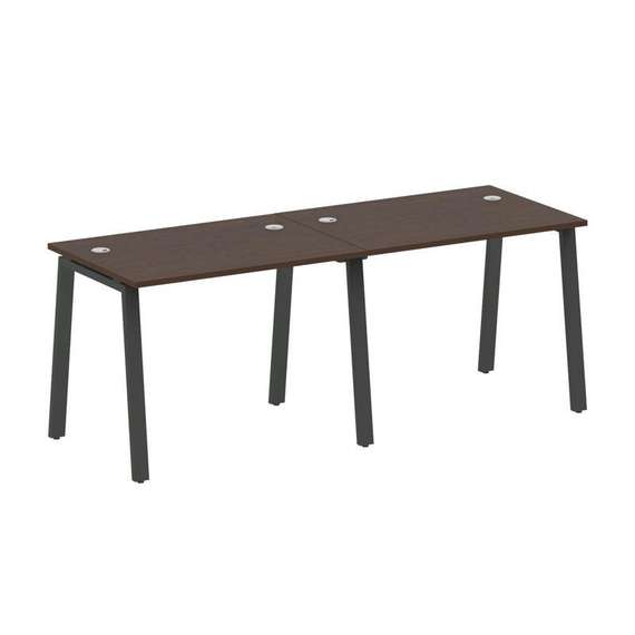 Метал Систем Рабочая станция на 2 места на А-образном м/к БА.СМ-2.1