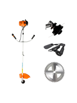 Бензиновый триммер 1,7 л.с., леска/диск, Gigant GTSL-06