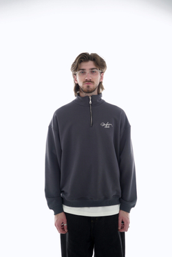 Cвитшот UNIFORM Half-zip Club, Графит