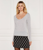 Шерстяной свитер Shakilyna 50522533 HUGO - серый(50522533)