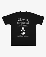 Футболка AFK by Scrrreen Where is my peace черная