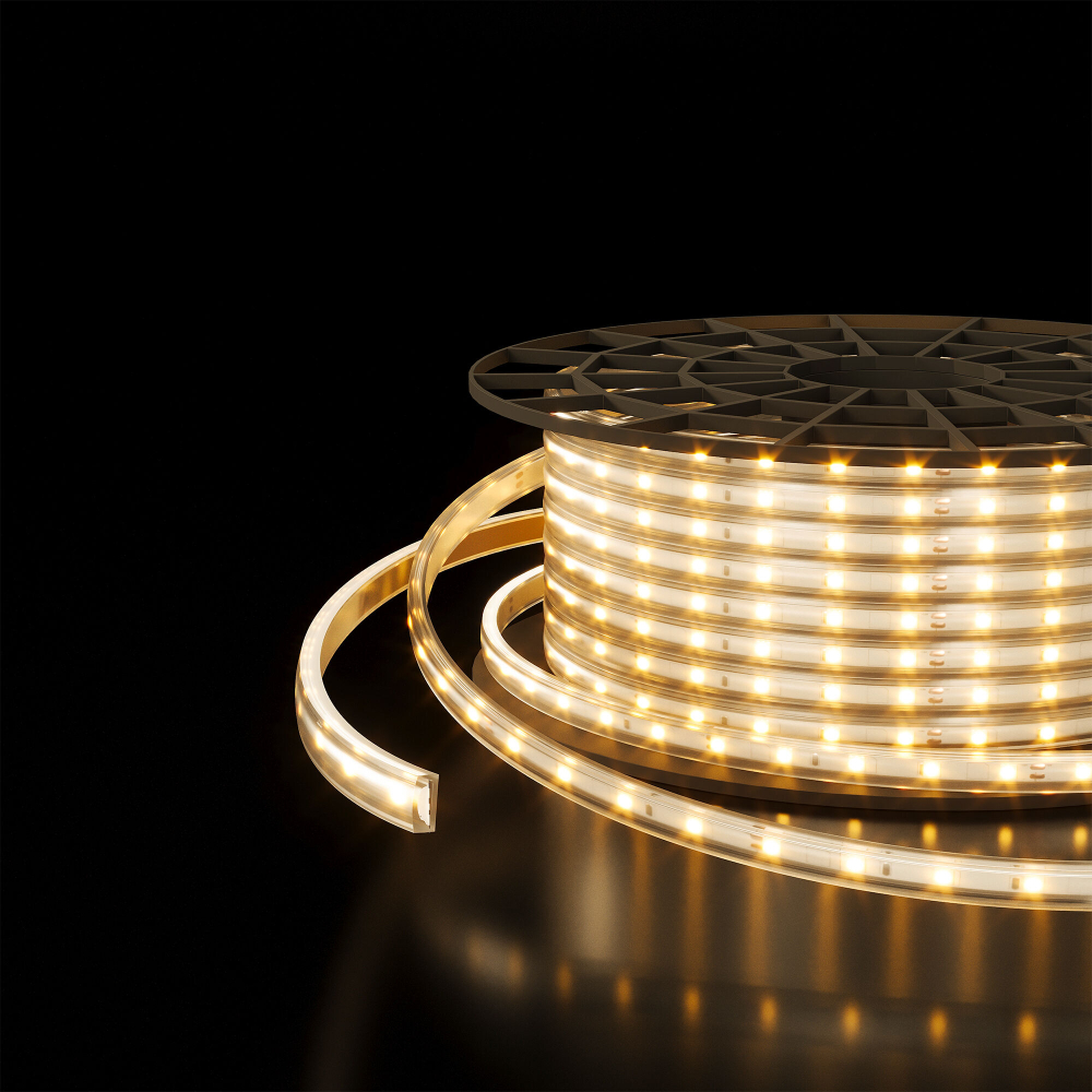 Светодиодная лента Лента светодиодная 220V 8W 60Led 2835 IP65 дневной белый, 50 м