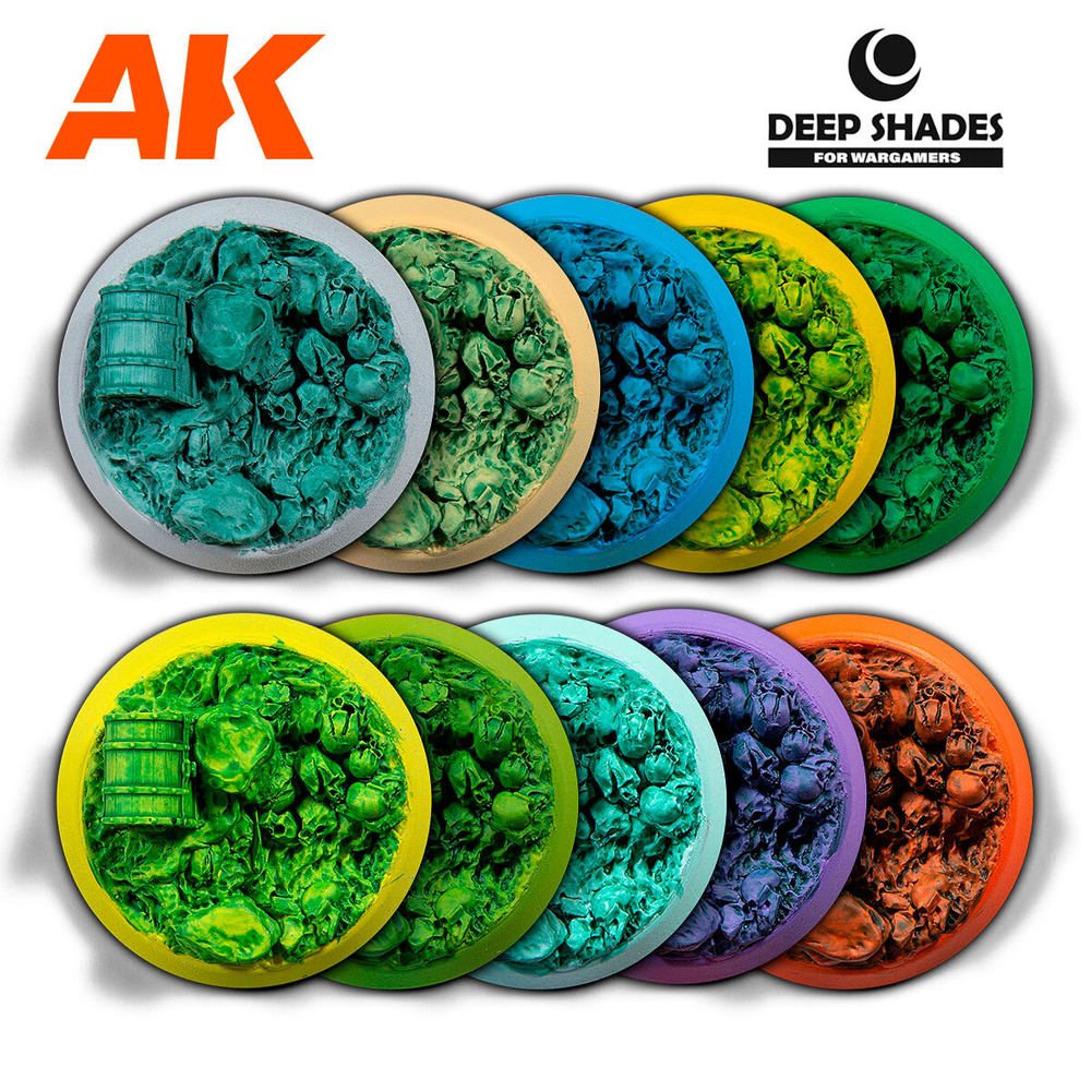 AK Interactive Deep Shade - GreenDark