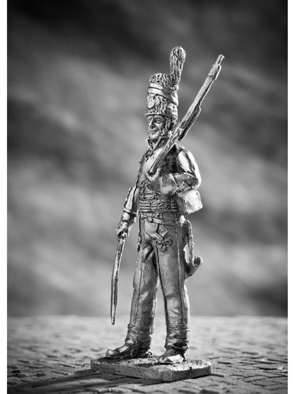 Оловянный солдатик Гусар полка Гранада, 1809 год