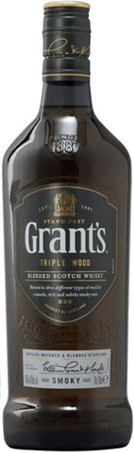 Виски Grant's Triple Wood Smoky, 0,7 л