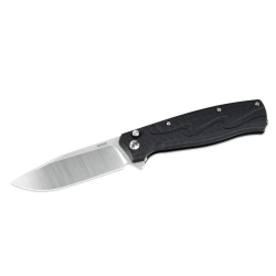 Нож складной SRM 221X-GB Satin (14C28N, Black G10/CF)