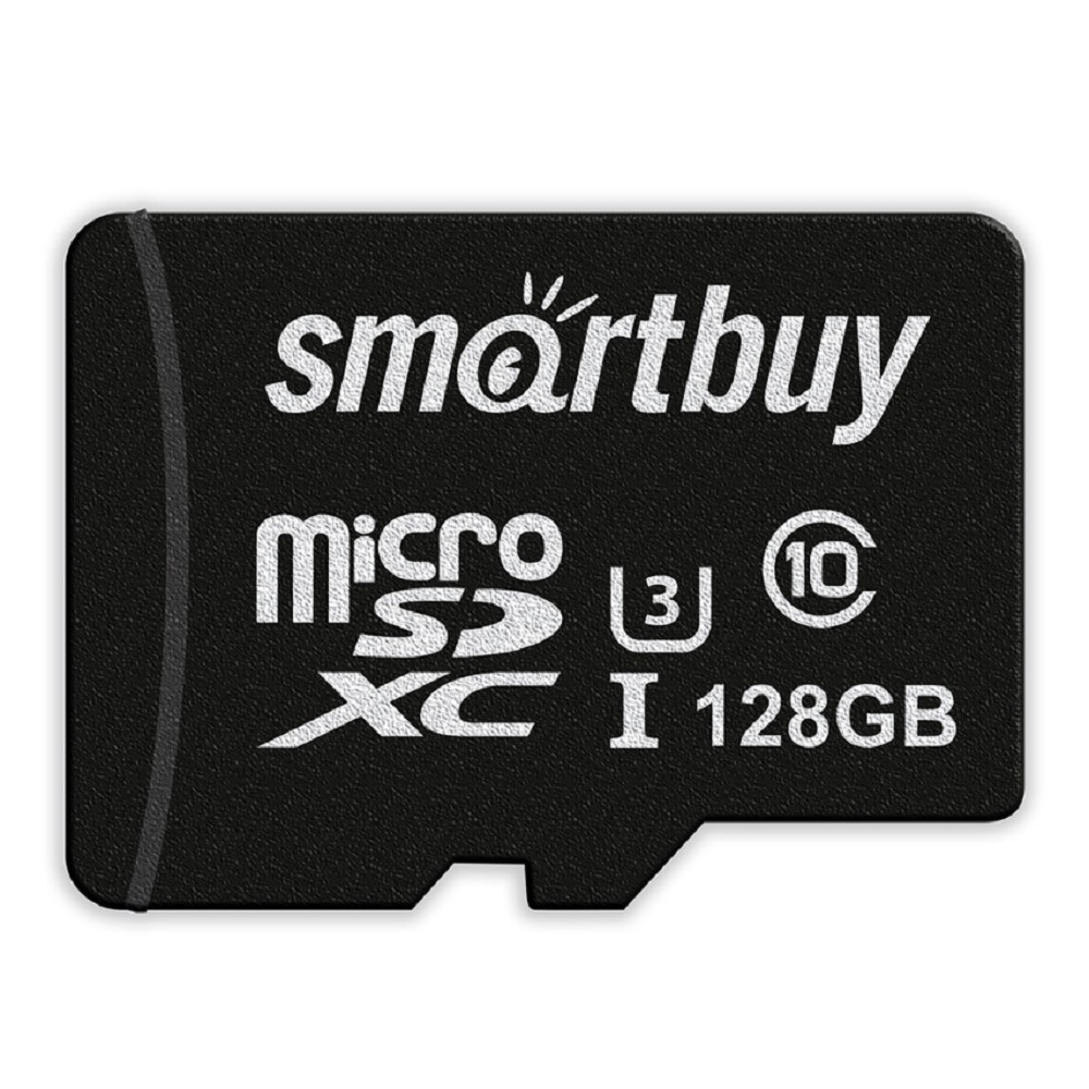 Карта памяти Micro SecureDigital 128GB Smartbuy Cl10 U3 (SB128GBSDU3-01)
