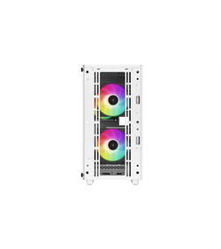 Deepcool CC360 WH ARGB без БП, боковое окно (закаленное стекло), белый, mATX