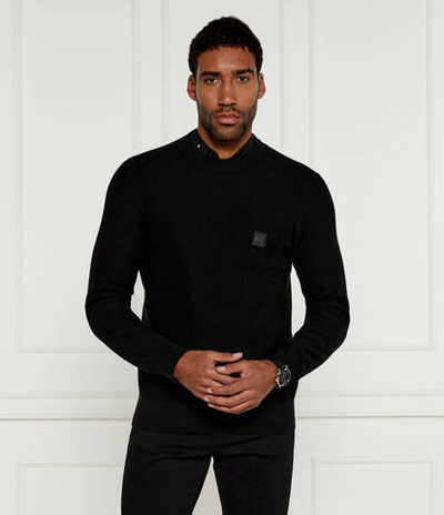 Свитер Anion_S BOSS ORANGE - черный(50527584)